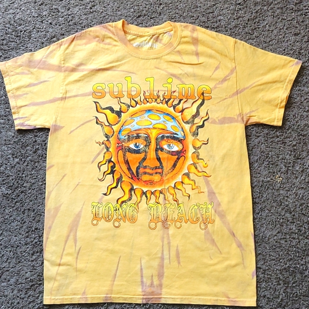 Sublime Long Beach shirt tie dye size Small